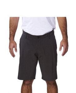 Burnside BN9820 - Men's Hybrid Stretch Short Heather Black