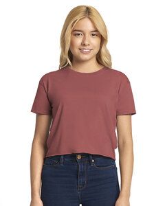 Next Level NL5080 - Women's Festival Cali Crop Smoked Paprika