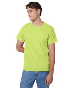 Hanes 5250T - Men's Authentic-T T-Shirt Safety Green