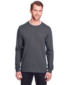 Fruit of the Loom IC47LSR - Adult ICONIC Long Sleeve T-Shirt Charcoal Grey