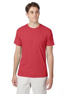 Hanes 42TB - Adult Perfect-T Triblend T-Shirt Red Triblend