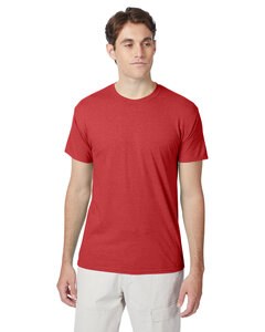 Hanes 42TB - Adult Perfect-T Triblend T-Shirt Athletic Red Hth