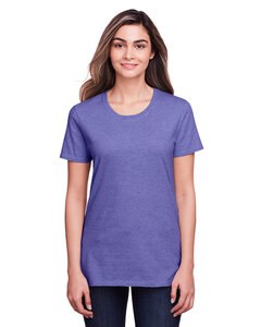 Fruit of the Loom IC47WR - Ladies ICONIC T-Shirt Retro Hth Purple