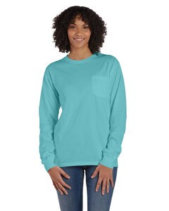 ComfortWash by Hanes GDH250 - Unisex Garment-Dyed Long-Sleeve T-Shirt with Pocket