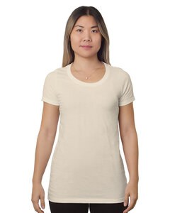 Bayside BA9625 - Ladies Super Soft T-Shirt Cream