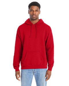 Hanes RS170 - Perfect Sweats Pullover Hooded Sweatshirt Athletic Red