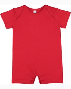 Rabbit Skins 4486 - Infant Premium Jersey T-Romper Red