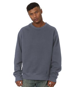 Bayside 4025 - Men's Super Heavy Oversized Crewneck Sweatshirt Dark Grey