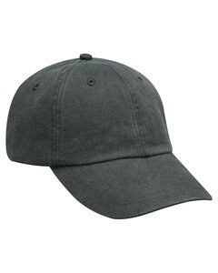 Adams ACEP101 - Cotton Twill Essentials Pigment-Dyed Cap Charcoal