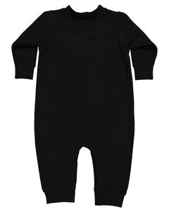Rabbit Skins 4447 - Infant Fleece One-Piece Bodysuit Black