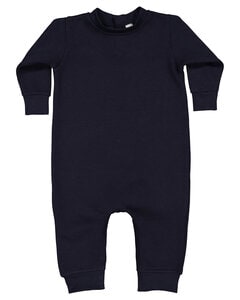 Rabbit Skins 4447 - Infant Fleece One-Piece Bodysuit Navy