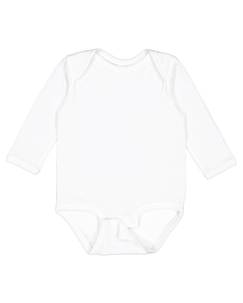 Rabbit Skins 4421RS - Infant Long Sleeve Jersey Bodysuit
