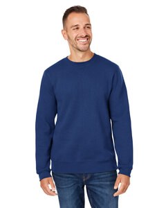 J. America 8424JA - Unisex Premium Fleece Sweatshirt True Navy