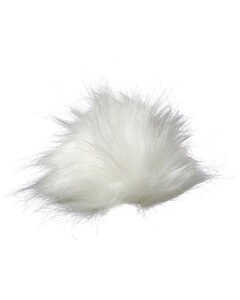 J. America 5010JA - Swap Pom White Faux Fur