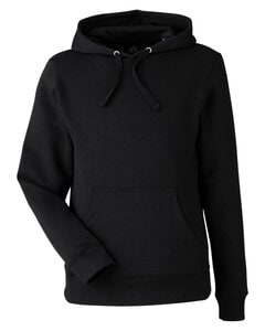 J. America 8720JA - Unisex BTB Fleece Hooded Sweatshirt Black