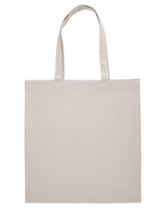 OAD OAD113R - Midweight Recycled Cotton Canvas Tote Bag Recycled Natural