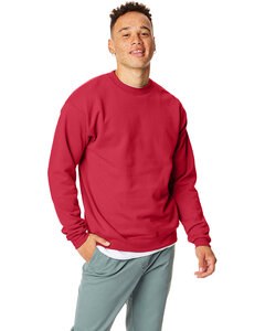 Hanes P1607 - Unisex Ecosmart® Crewneck Sweatshirt Deep Red