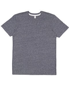 LAT 6991 - Men's Harborside Melange Jersey T-Shirt Navy Melange