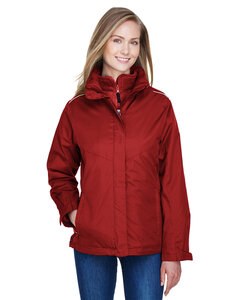CORE365 78205 - Ladies Region 3-in-1 Jacket with Fleece Liner Classic Red