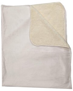 Liberty Bags PB5060S - Sublimation Micro Mink Sherpa Plush Blanket White
