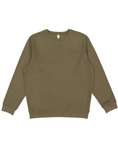 LAT 6925 - Unisex Elevated Fleece Sweatshirt Military Green
