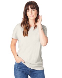 Alternative Apparel 04861C1 - Ladies Rocker Garment-Dyed Distressed T-Shirt