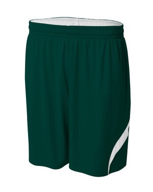 A4 NB5364 - Youth Performance Double/Double Reversible Basketball Short