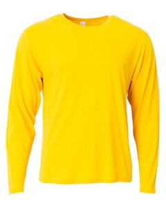 A4 NB3029 - Youth Long Sleeve Softek T-Shirt Gold