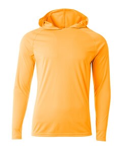 A4 NB3409 - Youth Long Sleeve Hooded T-Shirt