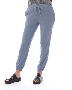 Alternative Apparel 9902ZT - Ladies Washed Terry Classic Sweatpant Washed Denim