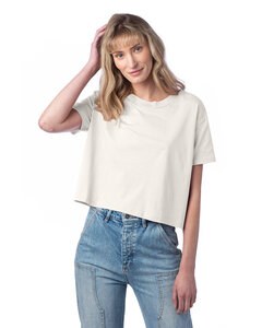 Alternative Apparel 5114C1 - Ladies Go-To Headliner Cropped T-Shirt Natural