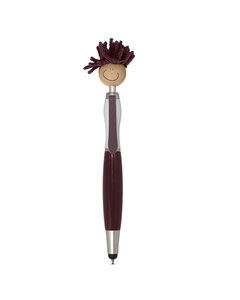 MopToppers PL-1785 - Multicultural Screen Cleaner With Stylus Pen Burgundy