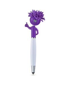MopToppers P171 - Thumbs Up Screen Cleaner With Stylus Pen Purple