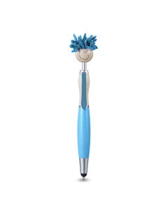 MopToppers P175 - Wheat Straw Screen Cleaner With Stylus Pen Light Blue
