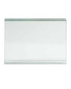 Leeman LG-9175 - Atrium Glass Large Desk Photo Frame Clear