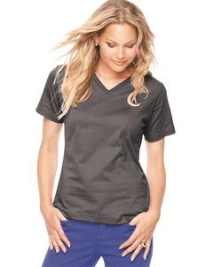 LAT 3587 - Ladies Short Sleeve V-Neck T-Shirt