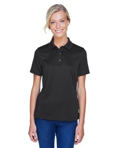 Harriton M345W - Ladies Advantage IL Snap Placket Performance Polo