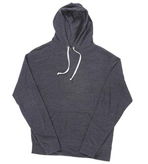 J. America J8871 - Adult Tri-Blend Fleece Pullover Hood