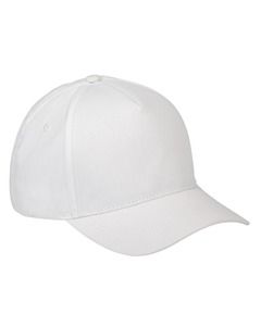 Big Accessories BX034 - 5-Panel Brushed Twill Cap