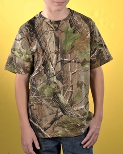 Code Five 2280 - Youth Officially Licensed REALTREE® Camouflage Short Sleeve T-Shirt