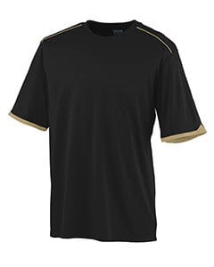 Augusta 5044 - Youth Wicking Polyester Short Sleeve T-Shirt with Contrast Piping