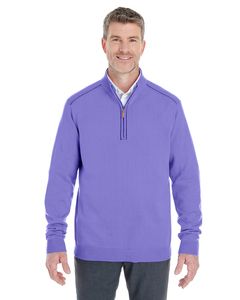 Devon & Jones DG478 - Mens Manchester Fully-Fashioned Half-Zip Sweater