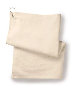 Gildan T68GH - Towels Plus Deluxe Hemmed Hand Towel w/ Corner Grommet &