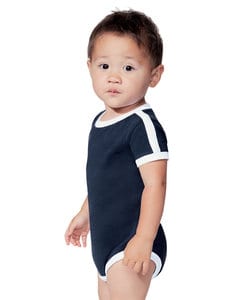 Rabbit Skins LA4432 - Infant Soccer Ringer Bodysuit